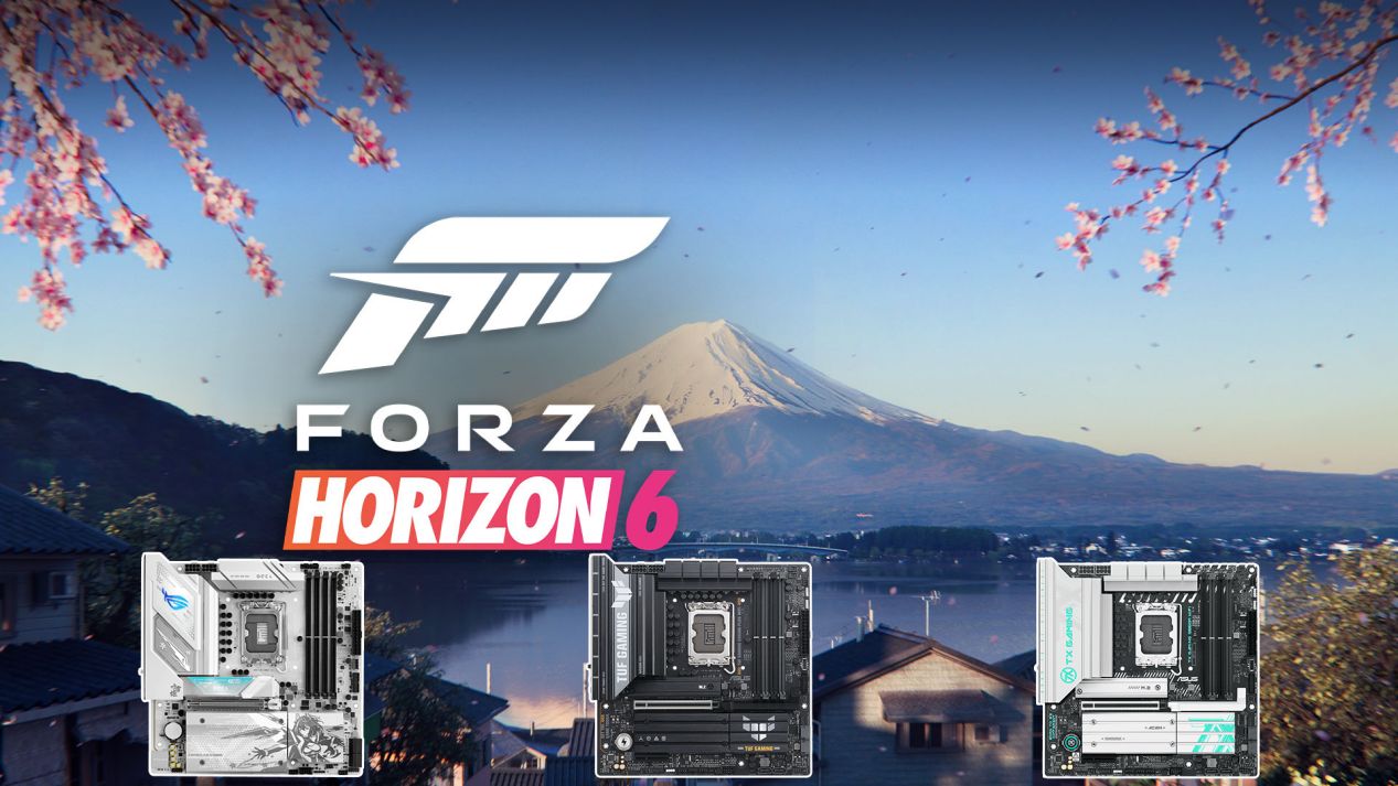 华硕B860主板为你解读《极限竞速：地平线》新预告